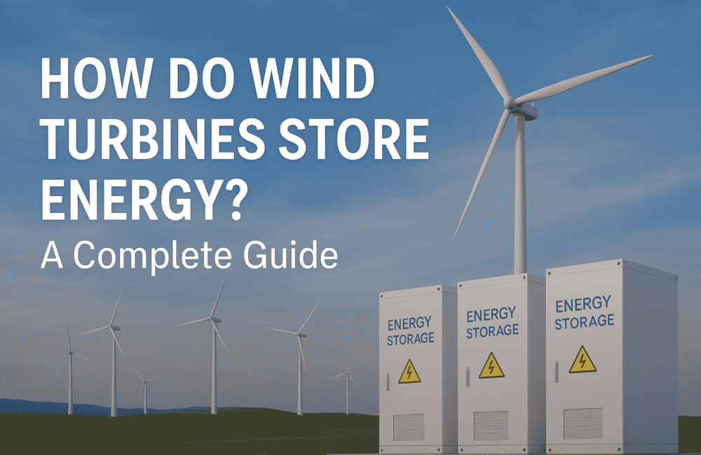 How Do Wind Turbines Store Energy