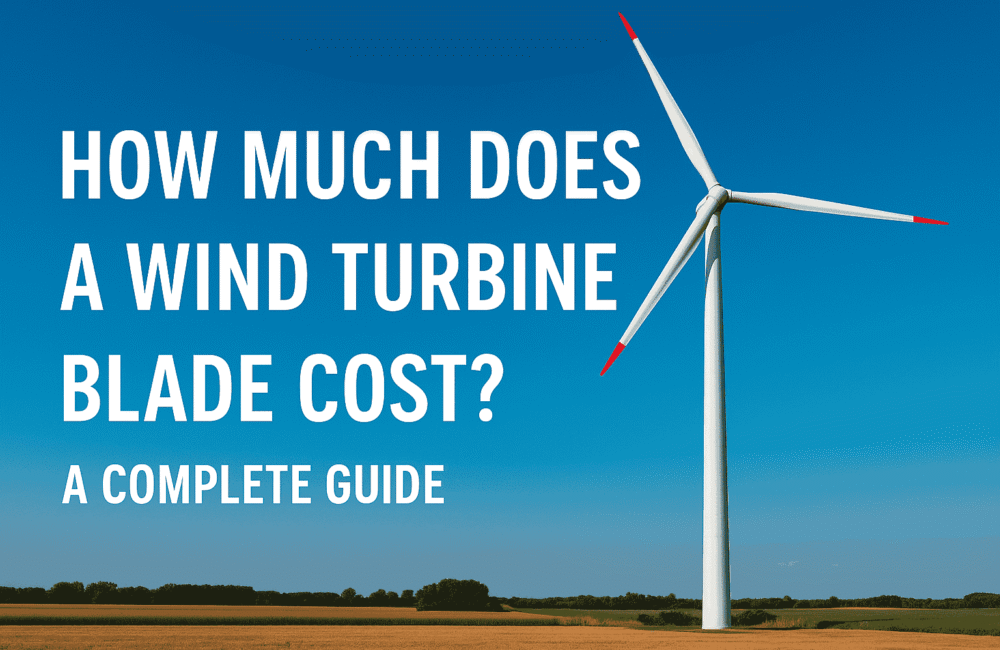 How Much Does a Wind Turbine Blade Cost